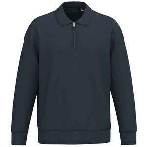 Native Spirit Unisex Adult Quarter Zip Sweatshirt / Navy